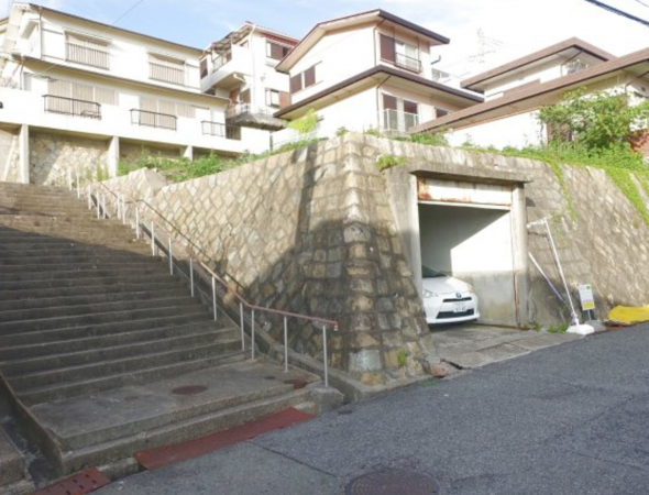 神戸市垂水区舞子坂、土地の外観画像です