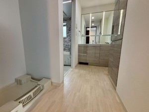 神戸市垂水区東舞子町、マンションの洗面画像です