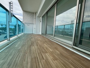 神戸市垂水区東舞子町、マンションのバルコニー画像です