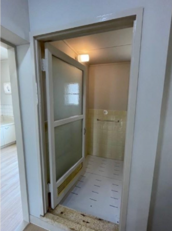 神戸市垂水区上高丸、マンションの風呂画像です