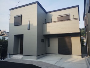 神戸市垂水区塩屋町、新築一戸建ての外観画像です