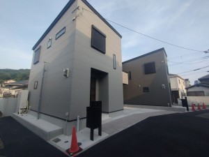 神戸市垂水区塩屋町、新築一戸建ての外観画像です