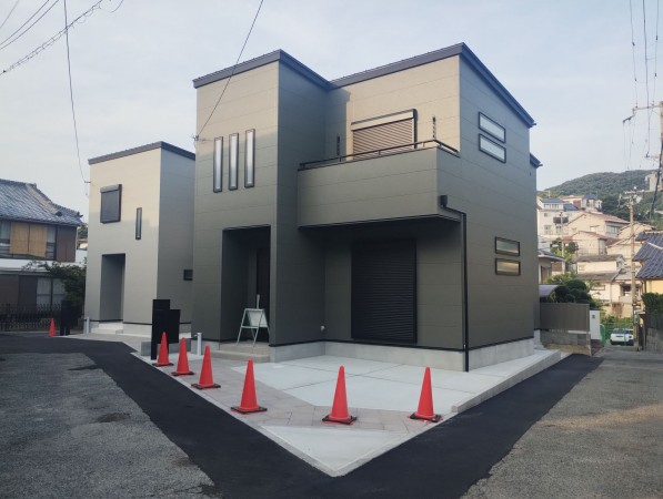 神戸市垂水区塩屋町、新築一戸建ての外観画像です