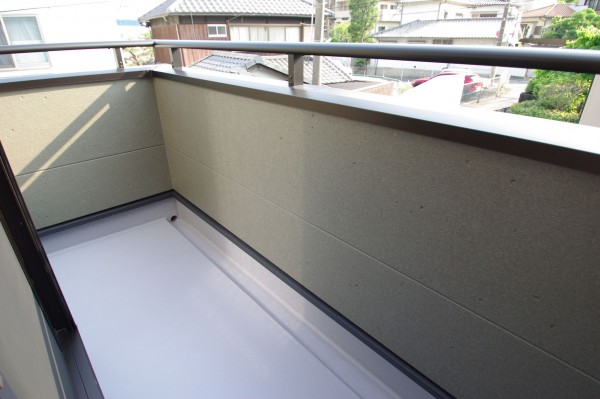 神戸市垂水区塩屋町、新築一戸建てのバルコニー画像です