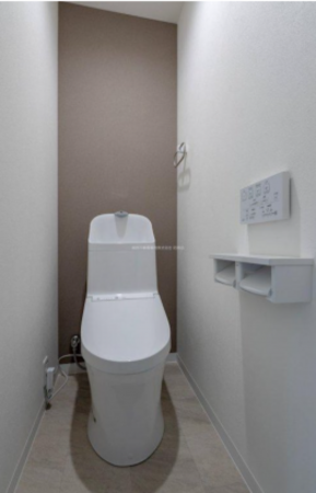 神戸市垂水区海岸通、マンションのトイレ画像です