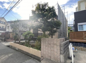 神戸市垂水区霞ケ丘、新築一戸建ての外観画像です