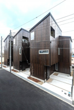 神戸市垂水区旭が丘、新築一戸建ての外観画像です