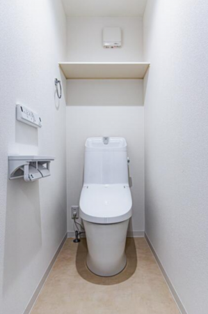 神戸市垂水区旭が丘、新築一戸建てのトイレ画像です