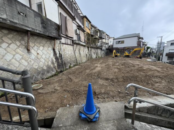 神戸市垂水区山手、土地の外観画像です