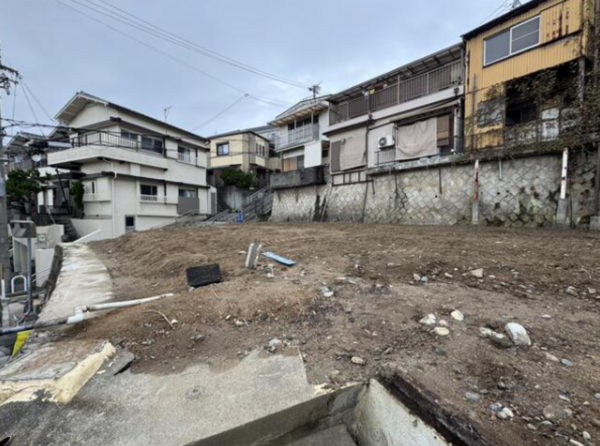神戸市垂水区山手、土地の外観画像です