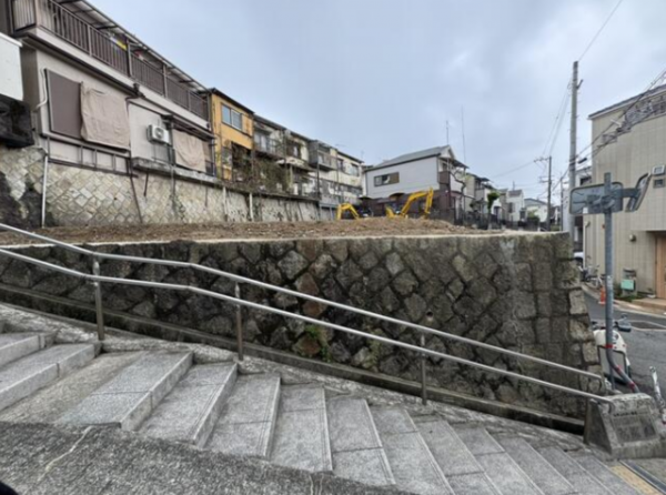 神戸市垂水区山手、土地の外観画像です