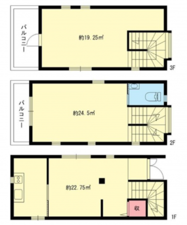 神戸市垂水区北舞子、中古一戸建ての間取り画像です