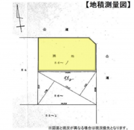 神戸市垂水区野田通、中古一戸建ての間取り画像です