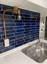 神戸市垂水区上高丸、マンションのキッチン画像です