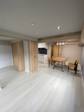 神戸市垂水区上高丸、マンションの居間画像です