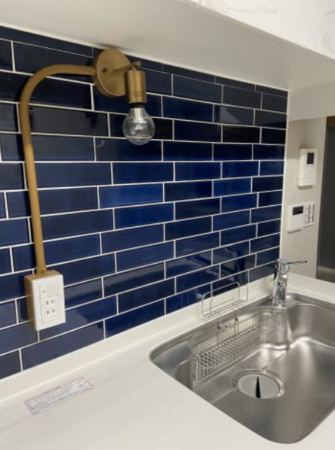 神戸市垂水区上高丸、マンションのキッチン画像です