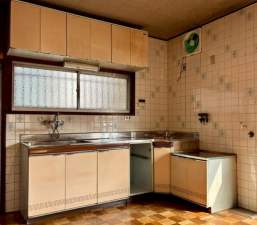 神戸市垂水区清水が丘、土地のキッチン画像です