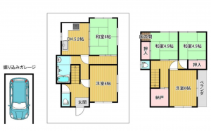神戸市垂水区清水が丘、土地の間取り画像です