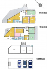 神戸市垂水区西舞子、中古一戸建ての間取り画像です