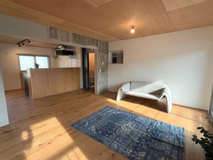 神戸市垂水区狩口台、マンションの居間画像です