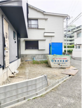 神戸市垂水区山手、新築一戸建ての外観画像です