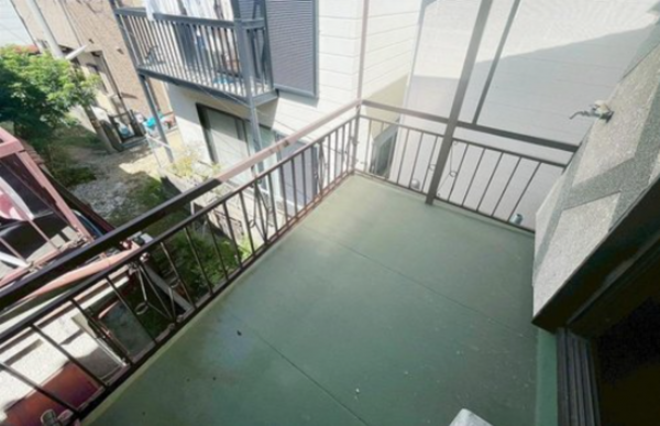 神戸市垂水区西舞子、中古一戸建てのバルコニー画像です