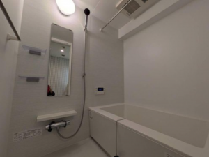 神戸市垂水区西舞子、マンションの風呂画像です