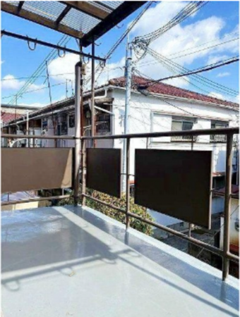 神戸市垂水区城が山、中古一戸建てのバルコニー画像です