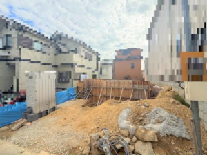 神戸市垂水区舞子台、新築一戸建ての外観画像です