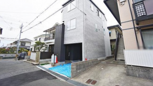 神戸市垂水区星陵台、新築一戸建ての外観画像です