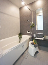 神戸市垂水区星陵台、新築一戸建ての風呂画像です