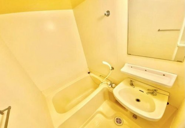 神戸市垂水区上高丸、マンションの風呂画像です