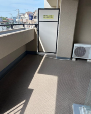 神戸市垂水区美山台、マンションのバルコニー画像です