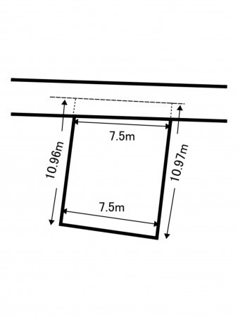 神戸市垂水区星が丘、土地の間取り画像です