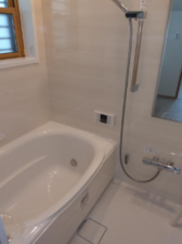 神戸市垂水区西舞子、新築一戸建ての風呂画像です