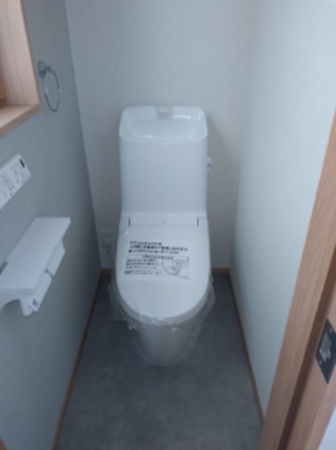 神戸市垂水区西舞子、新築一戸建てのトイレ画像です