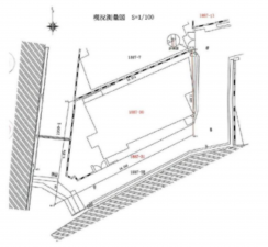 神戸市垂水区五色山、土地の間取り画像です