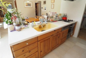 神戸市垂水区五色山、中古一戸建てのキッチン画像です