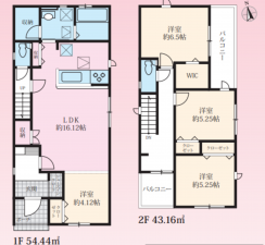 神戸市垂水区上高丸、土地の間取り画像です