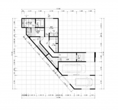 神戸市垂水区福田、土地の間取り画像です