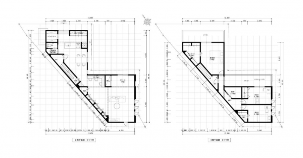 神戸市垂水区福田、土地の建築プラン例画像です