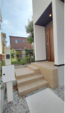 神戸市垂水区星が丘、新築一戸建ての玄関画像です