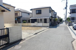 神戸市垂水区霞ケ丘、土地の外観画像です