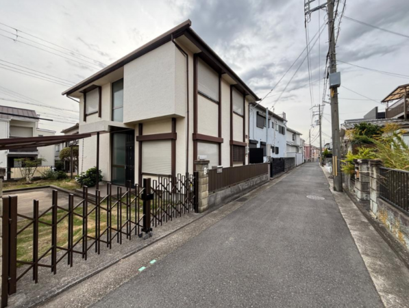 神戸市垂水区霞ケ丘、土地の外観画像です