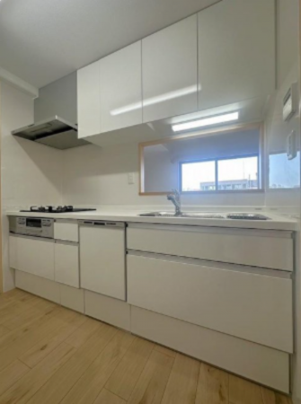 神戸市垂水区青山台、マンションのキッチン画像です