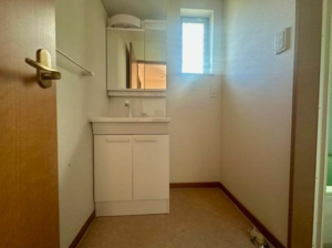 神戸市垂水区北舞子、中古一戸建ての洗面画像です