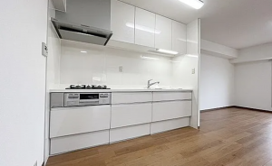 神戸市垂水区清水が丘、マンションのキッチン画像です