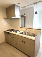 神戸市垂水区星が丘、マンションのキッチン画像です