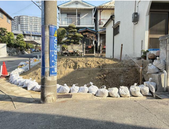 神戸市垂水区舞子台、土地の外観画像です
