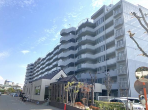 神戸市垂水区南多聞台、マンションの外観画像です